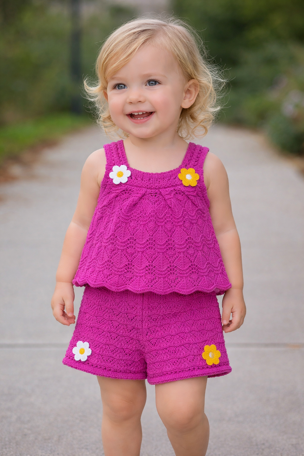 Conjunto crochet baby