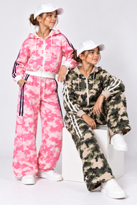 Conjunto oversized camuflaje