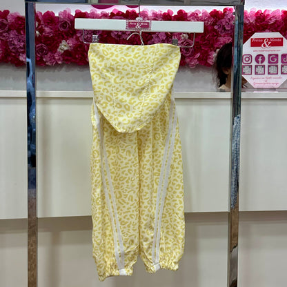 Conjunto corset oversize leopardo