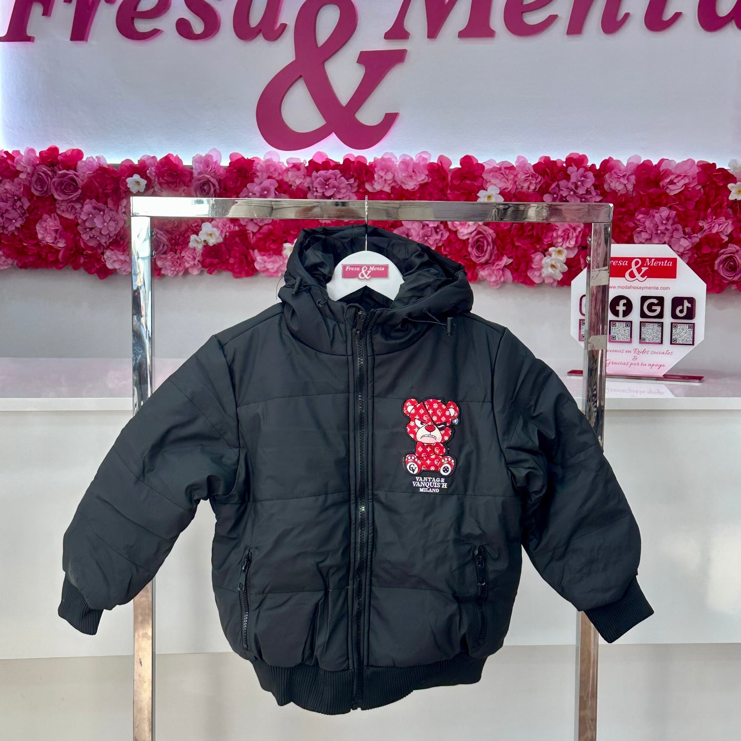 Chaqueta inspiración bomber Unisex