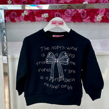 Sudadera lazo