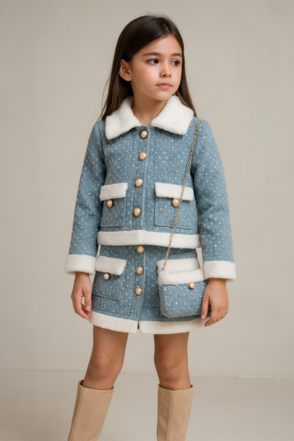 Conjunto tweed Brillo