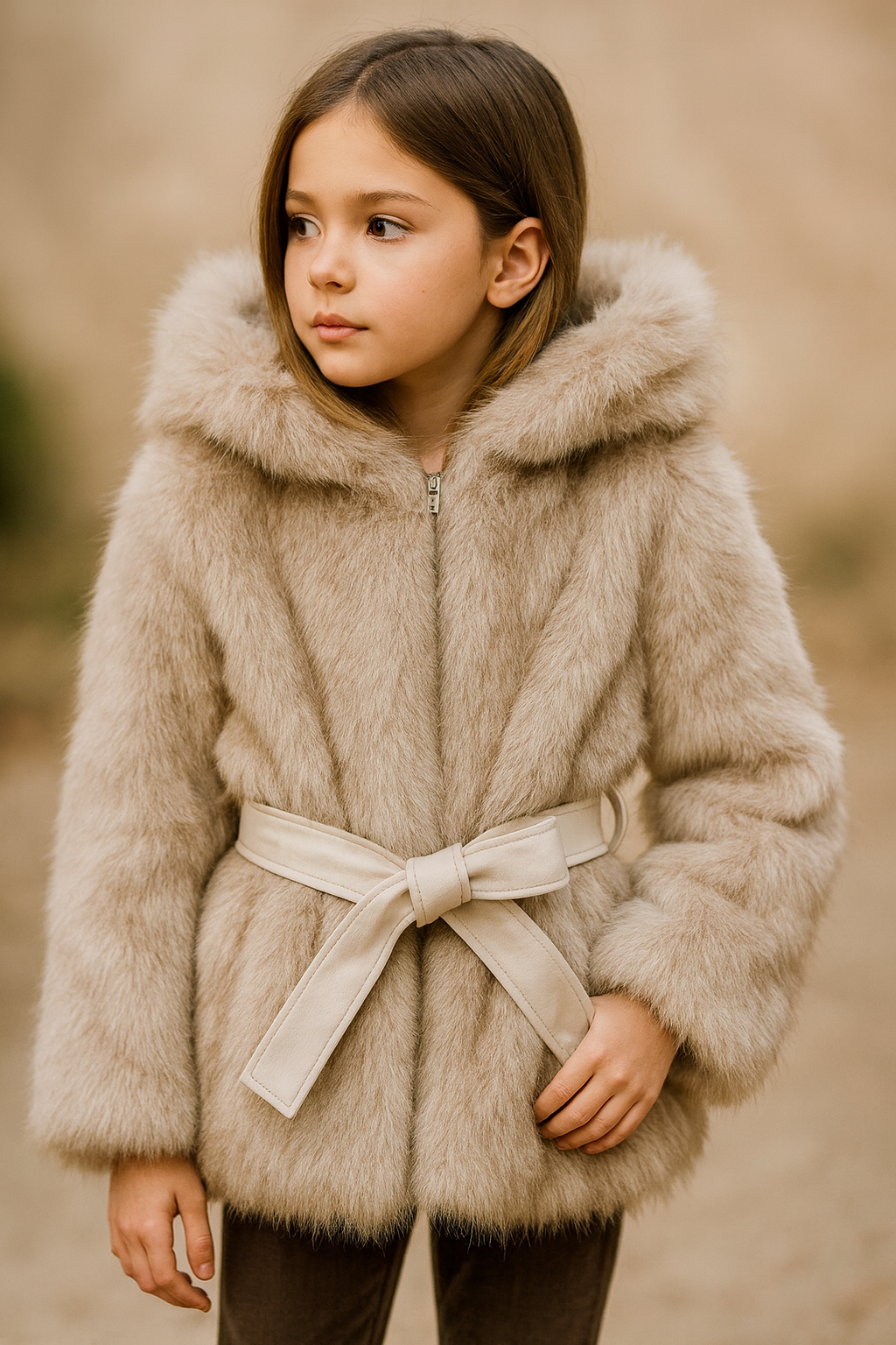 Chaqueta pelo forrada