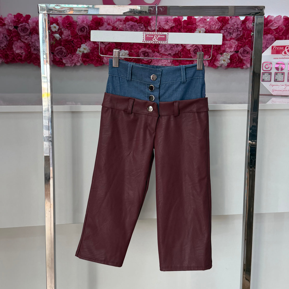 Pantalón poli piel
