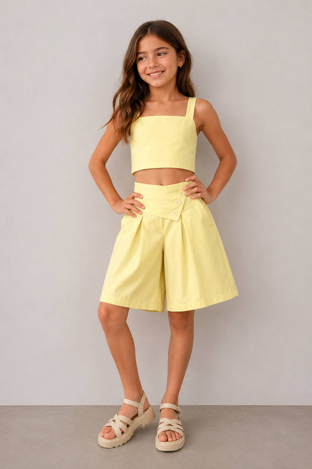 Conjunto pirata cruzado oversize