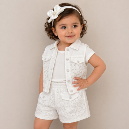 Conjunto encaje baby