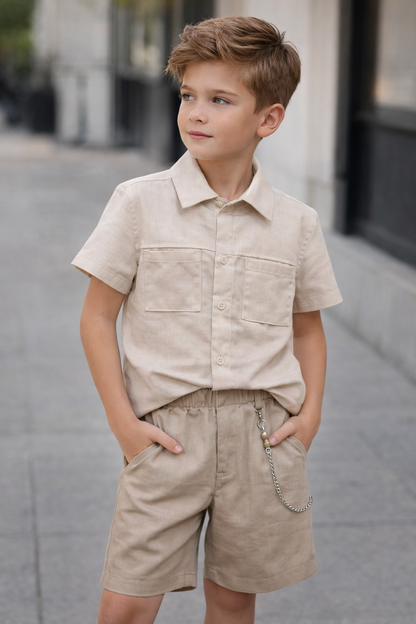 Conjunto camisa y bermuda