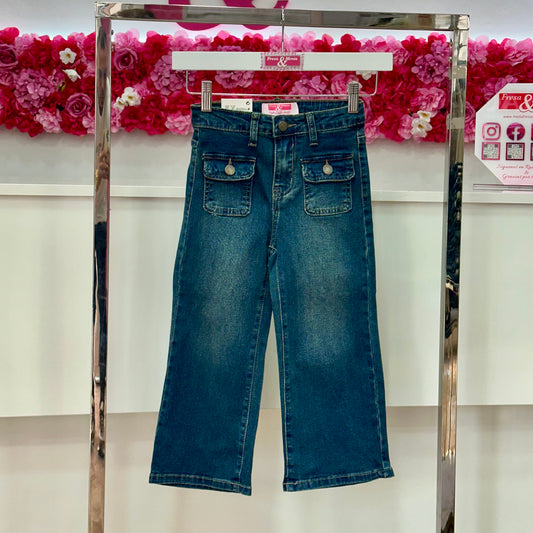 Jeans bolsillo elástico