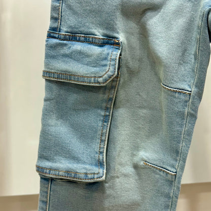 Jeans bolsillo cargo