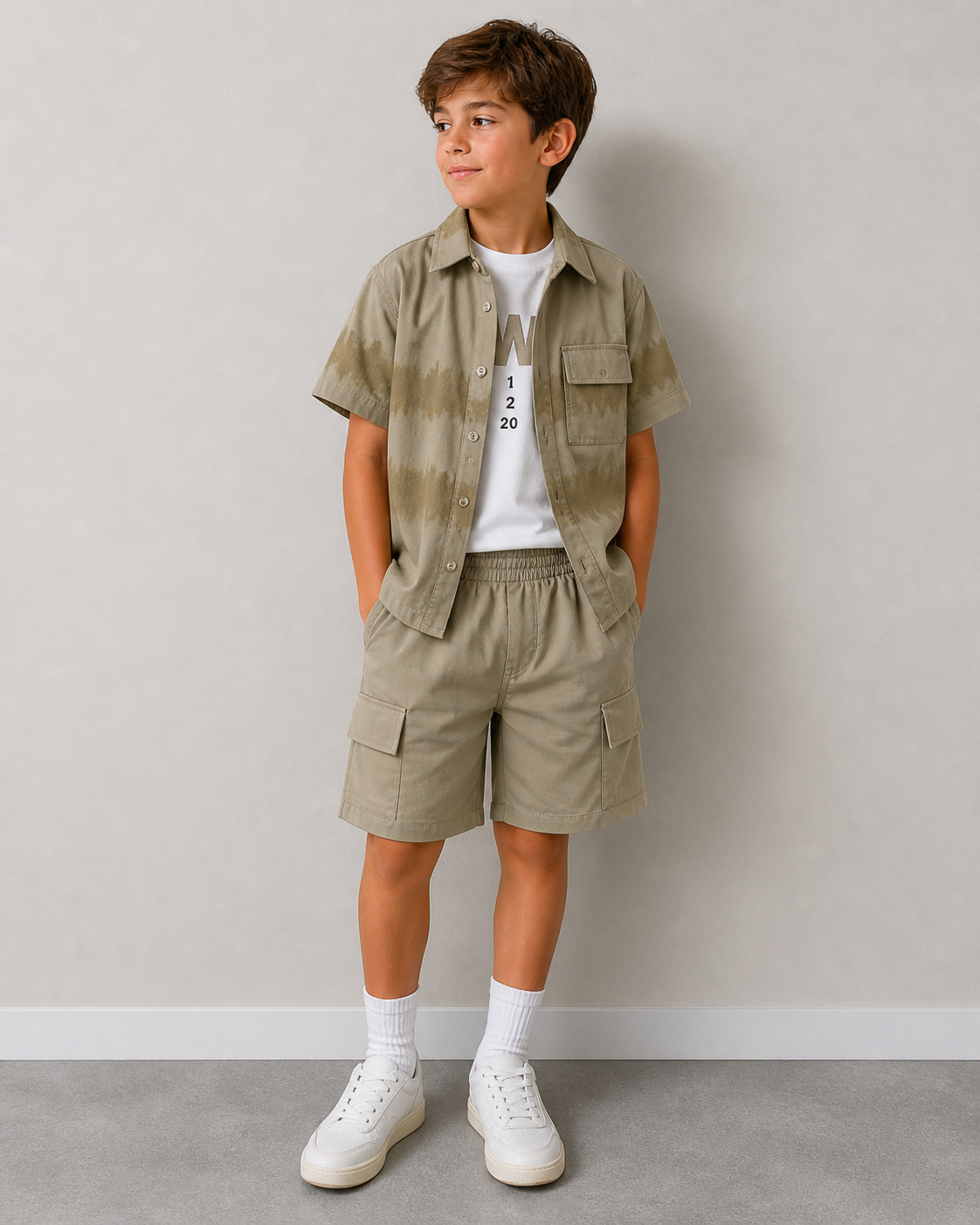 Conjunto sobre camisa