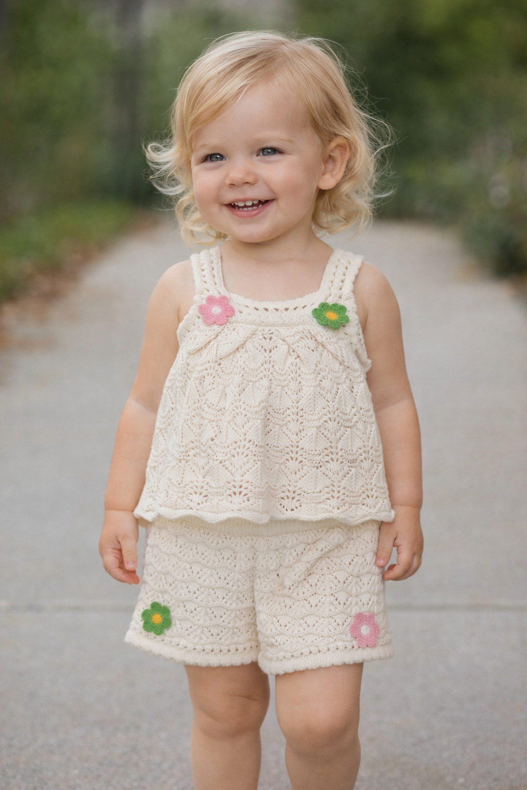 Conjunto crochet baby