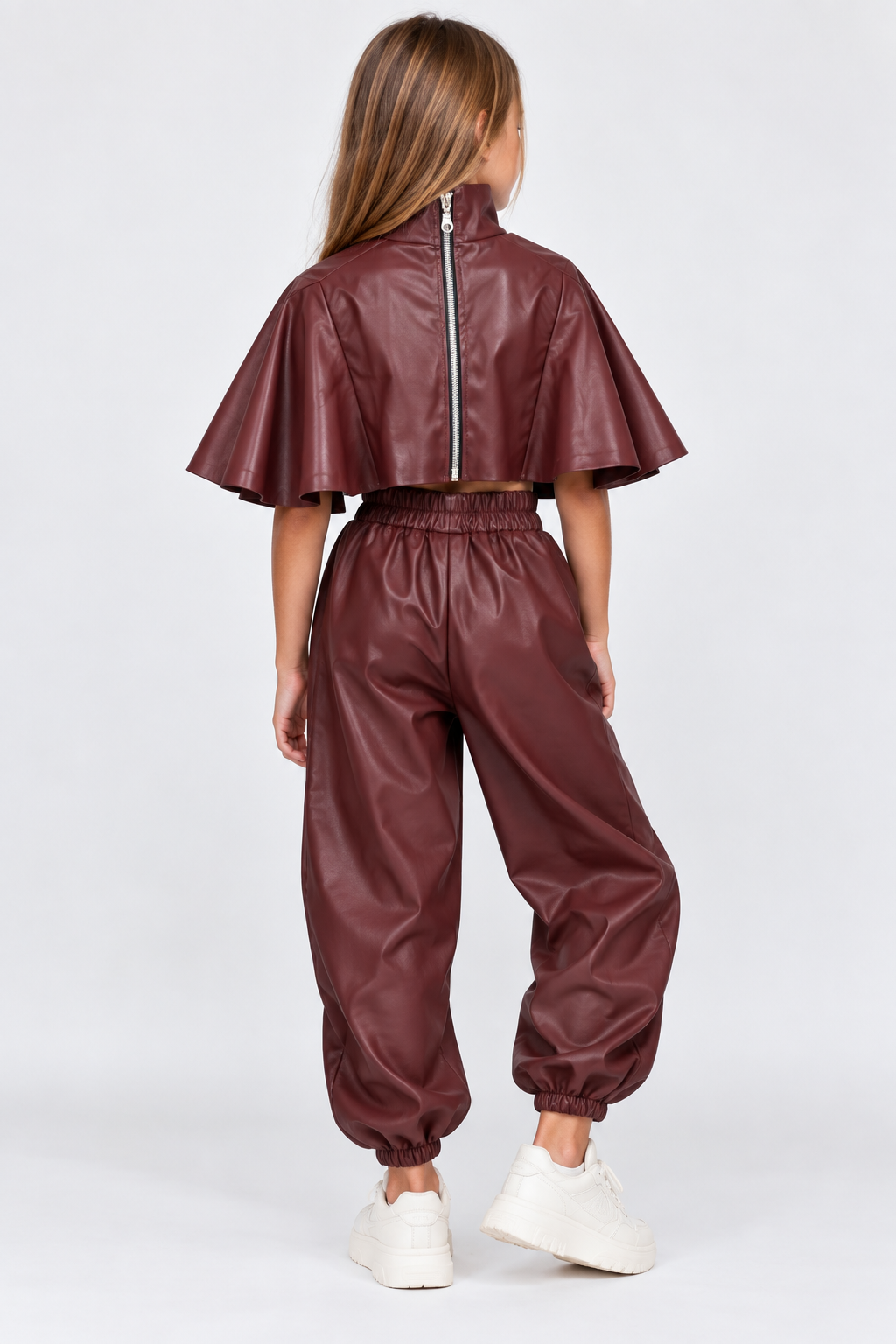 Conjunto capa poli piel