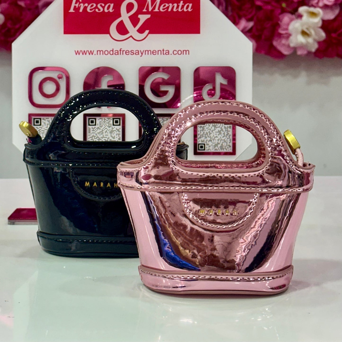 Mini bolso brillo