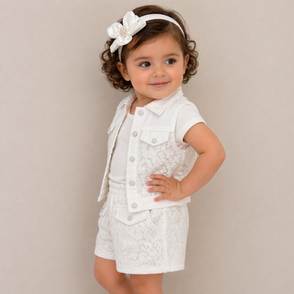 Conjunto encaje baby