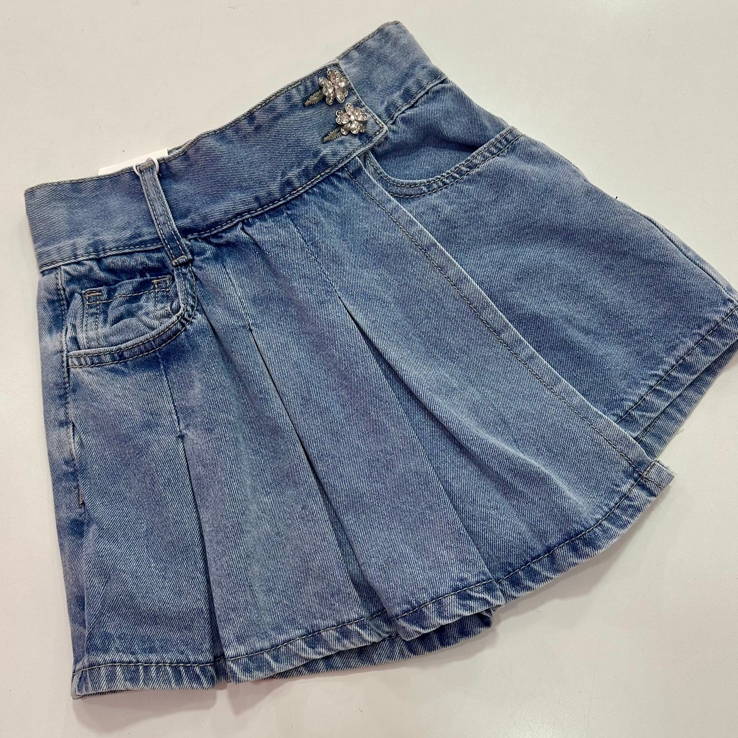 Falda pantalón jeans