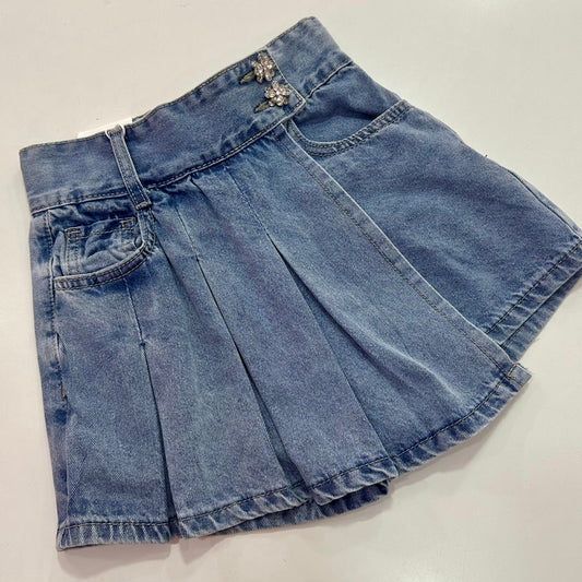 Falda pantalón jeans