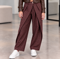 Pantalón cuadros vestir