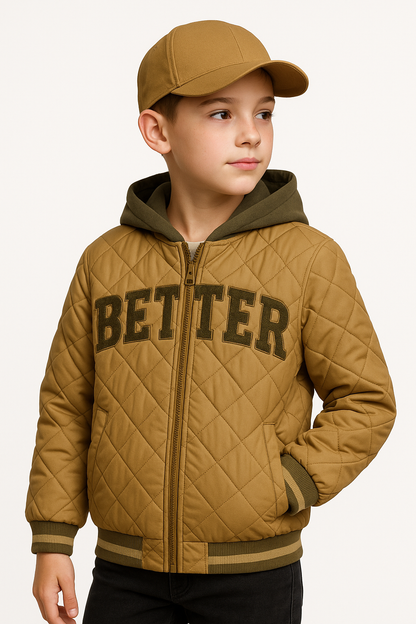 Chaqueta acolchada forrada de pelo “BETTER”