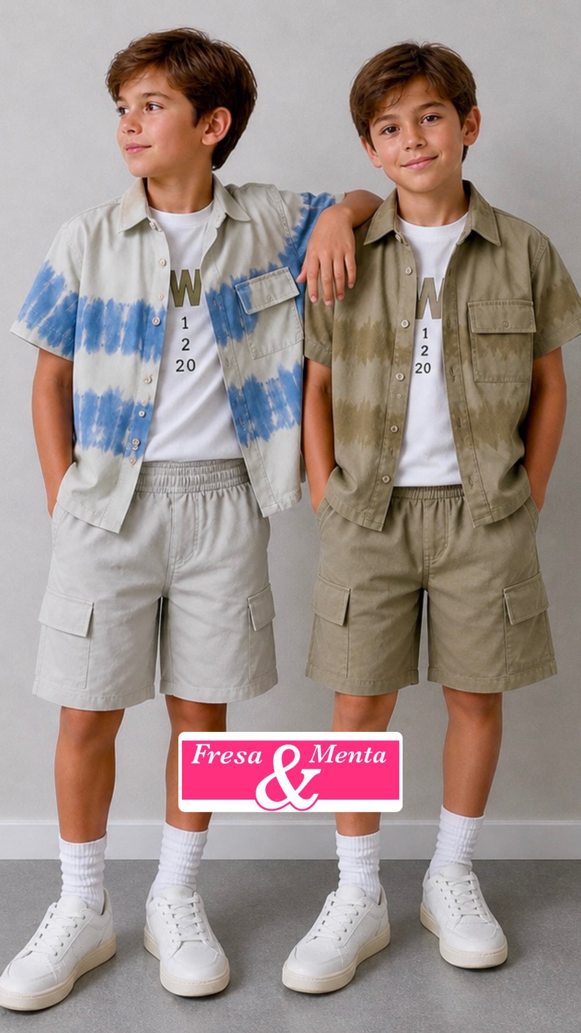 Conjunto sobre camisa