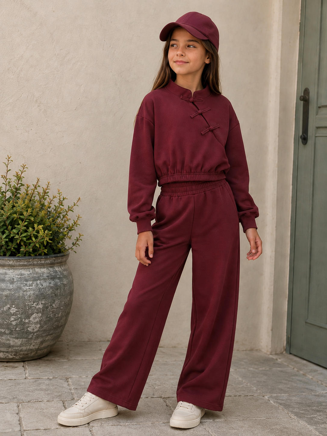 Conjunto casual ancho