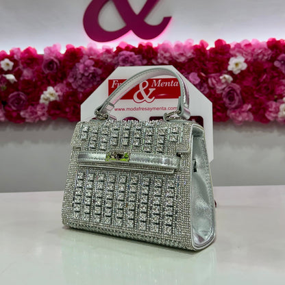 Bolso inspiración pedrería