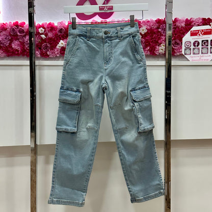 Jeans bolsillo cargo