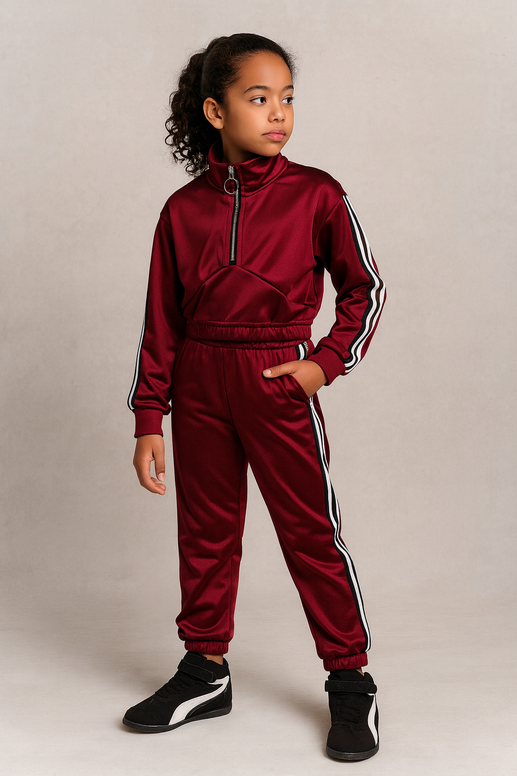 Conjunto inspiración satén