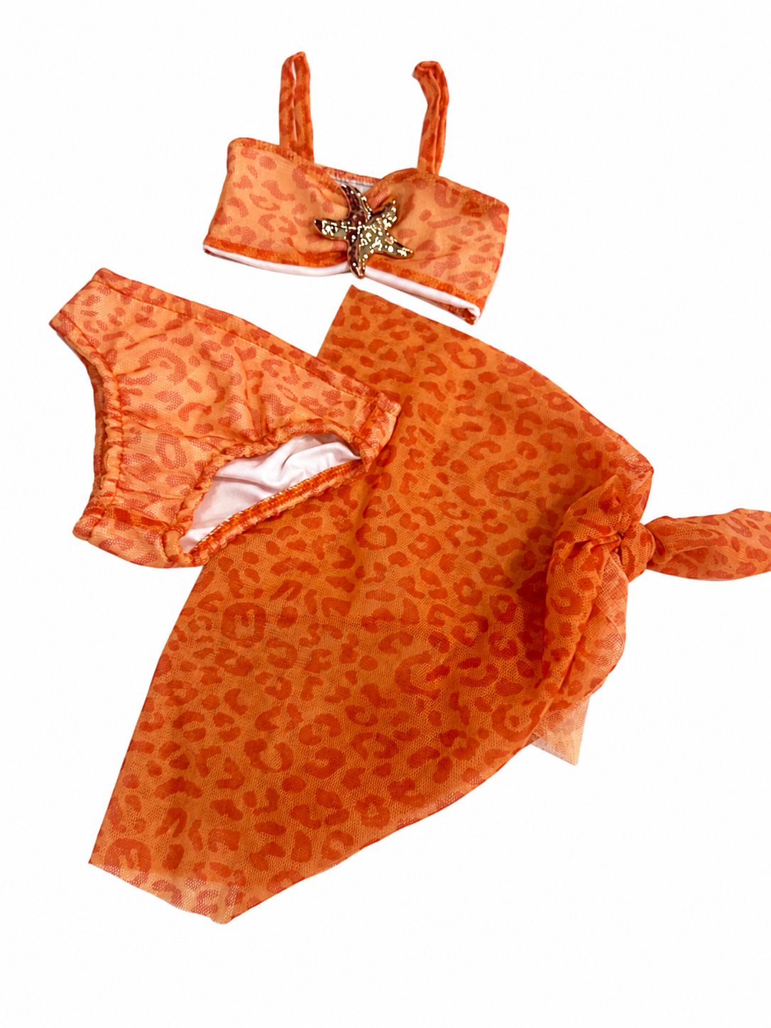 Conjunto de baño baby leopardo