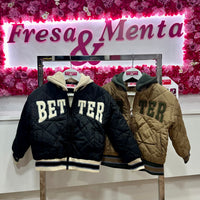 Chaqueta acolchada forrada de pelo “BETTER”