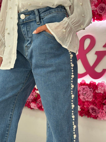 Pantalón perlas