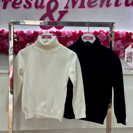 Básico de hilo cuello alto