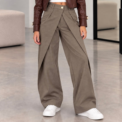 Pantalón cruzado vestir
