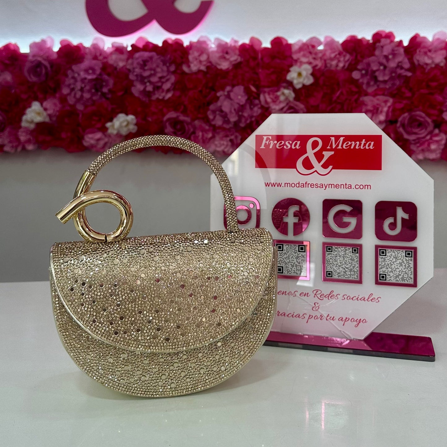 Bolso pedrería