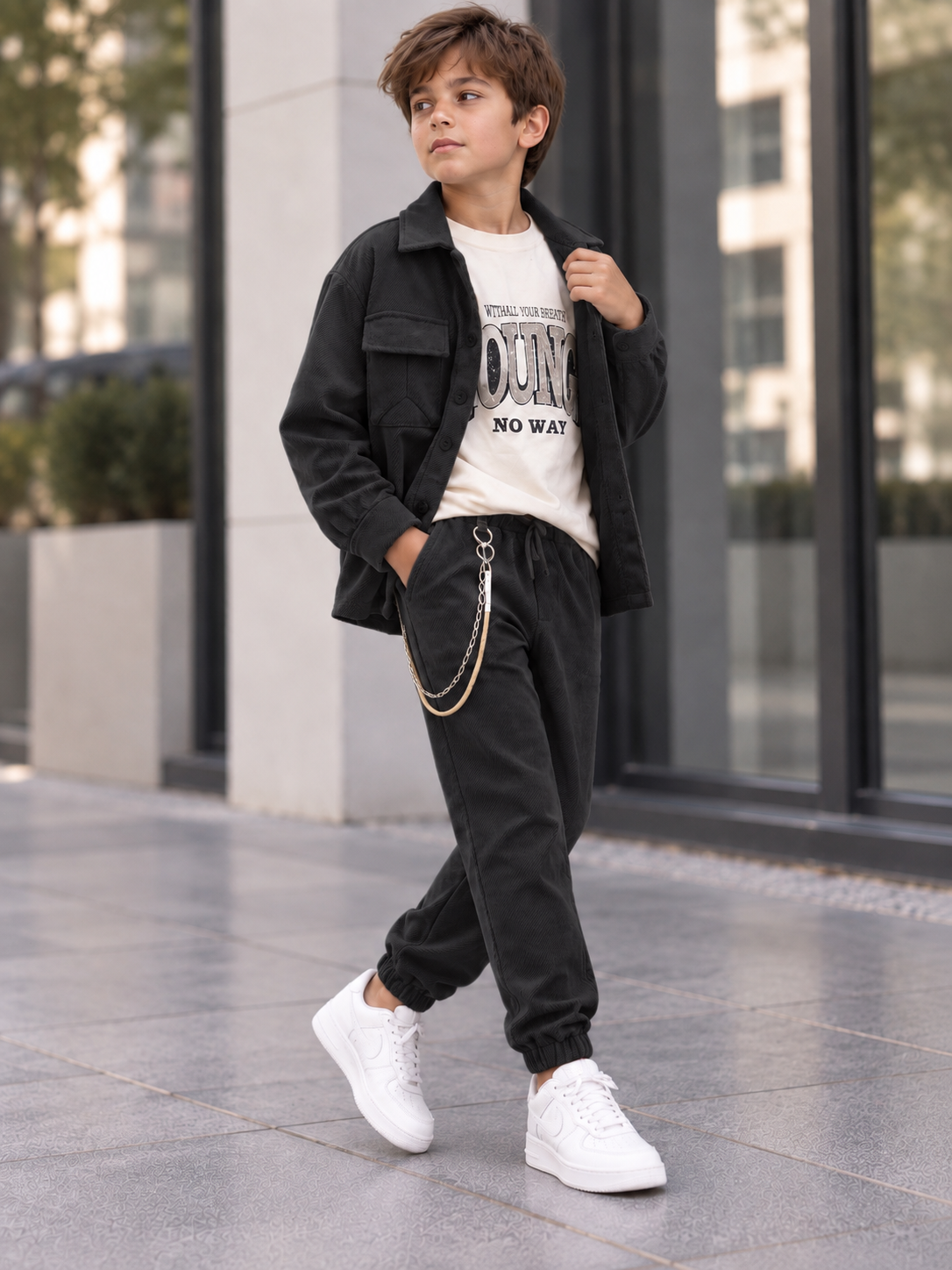 Conjunto sobre camisa