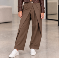 Pantalón cruzado vestir