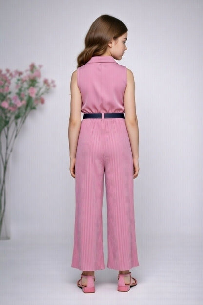 Mono ancho con con cinturón