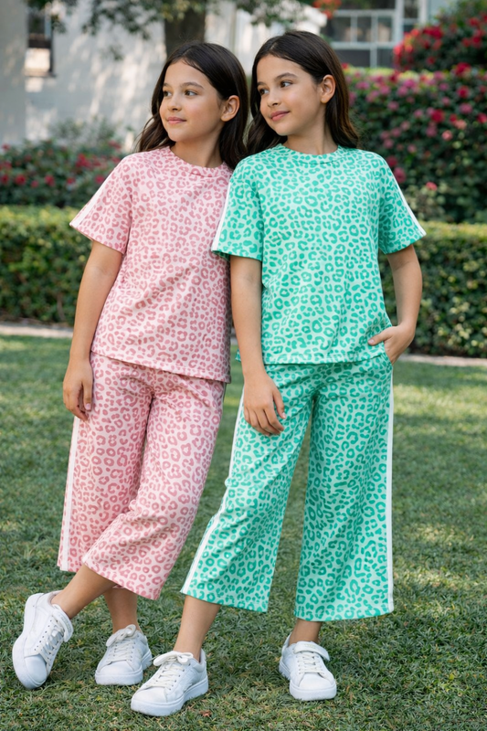 Conjunto Leopardo oversized