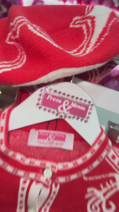 Conjunto lana con boina